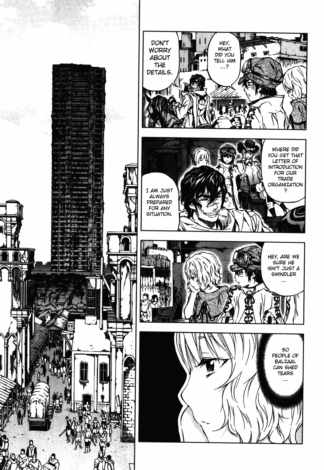 Kiba no Tabishounin - The Arms Peddler Chapter 40 page 7 - Chapter 40: Death's Precipice