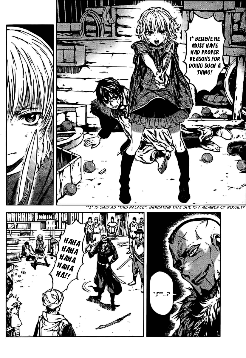Kiba no Tabishounin - The Arms Peddler Chapter 41 page 13 - Chapter 41: Death's Precipice 2