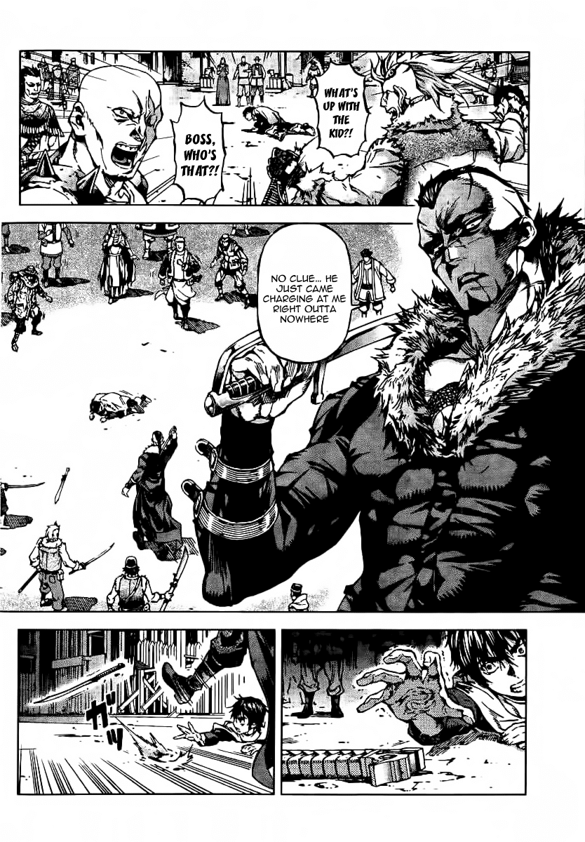 Kiba no Tabishounin - The Arms Peddler Chapter 41 page 7 - Chapter 41: Death's Precipice 2