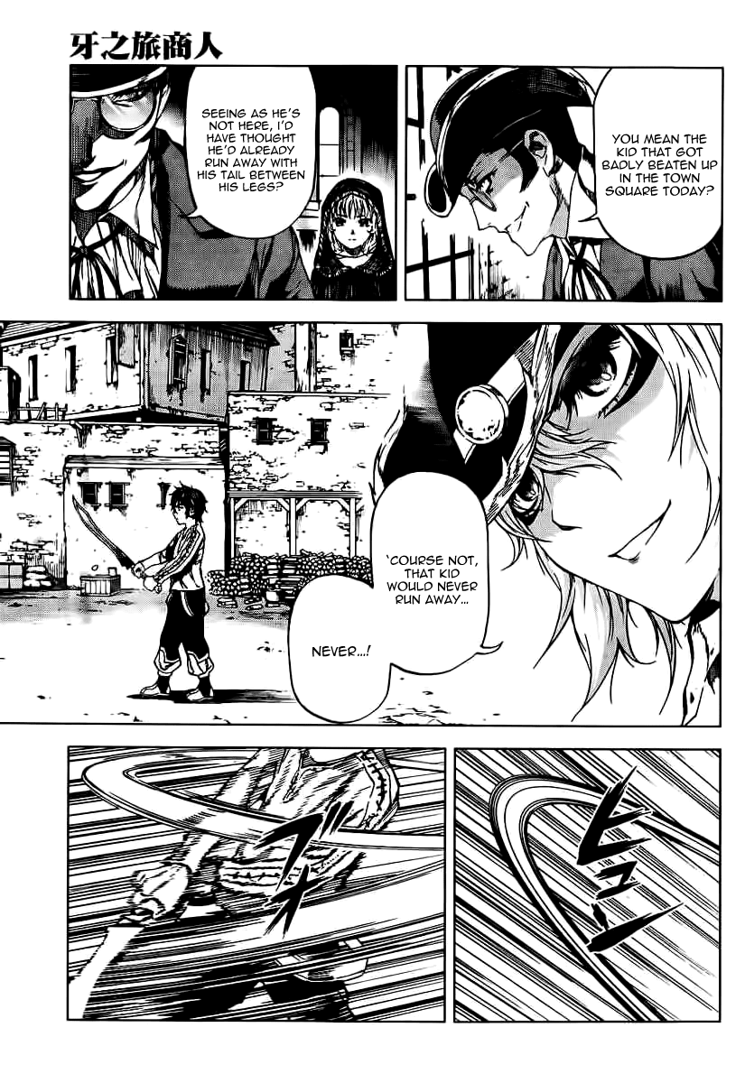 Kiba no Tabishounin - The Arms Peddler Chapter 42 page 13 - Chapter 42: Death's Precipice 3