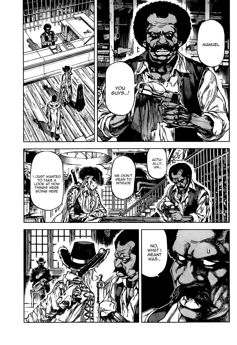 Kiba no Tabishounin - The Arms Peddler Chapter 42 page 7 - Chapter 42: Death's Precipice 3