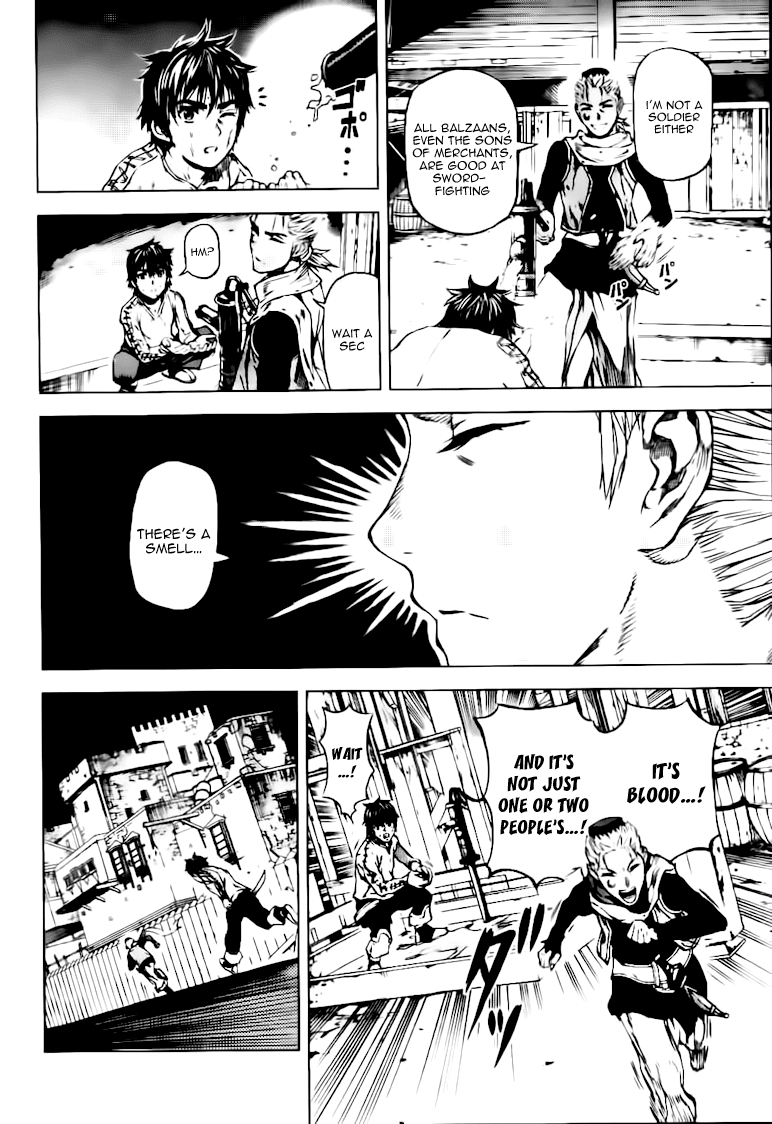 Kiba no Tabishounin - The Arms Peddler Chapter 43 page 14 - Chapter 43: Death's Precipice 4