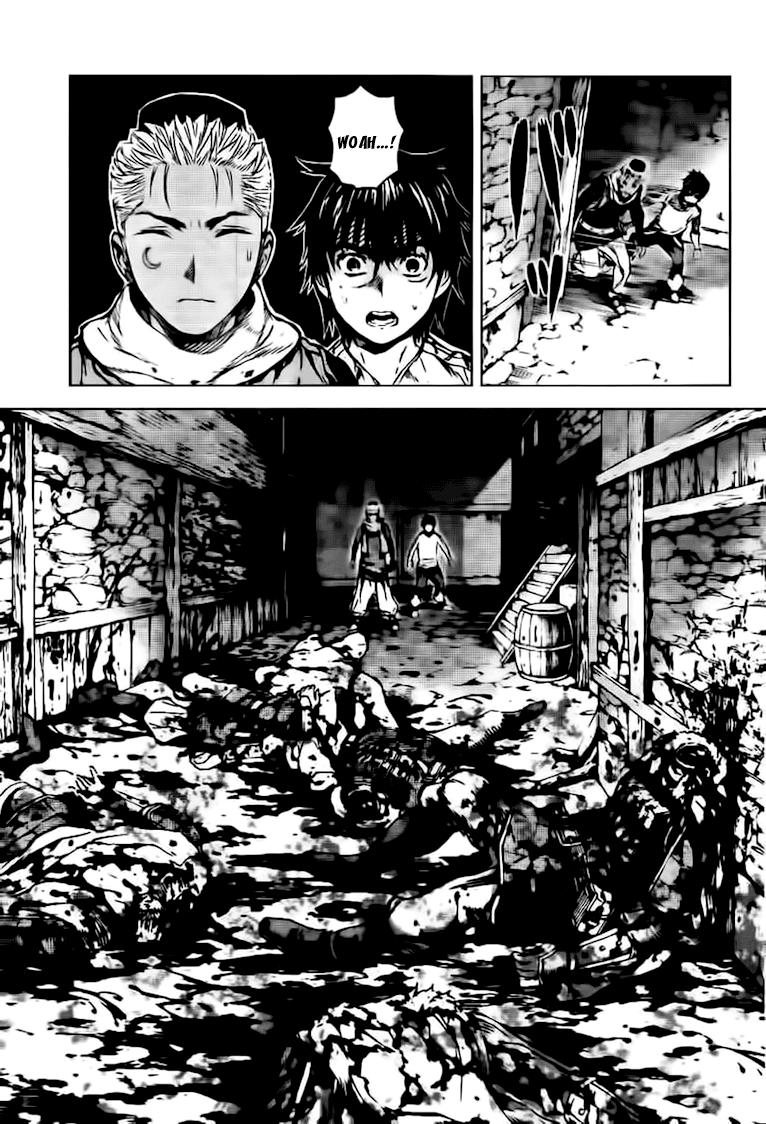 Kiba no Tabishounin - The Arms Peddler Chapter 43 page 15 - Chapter 43: Death's Precipice 4