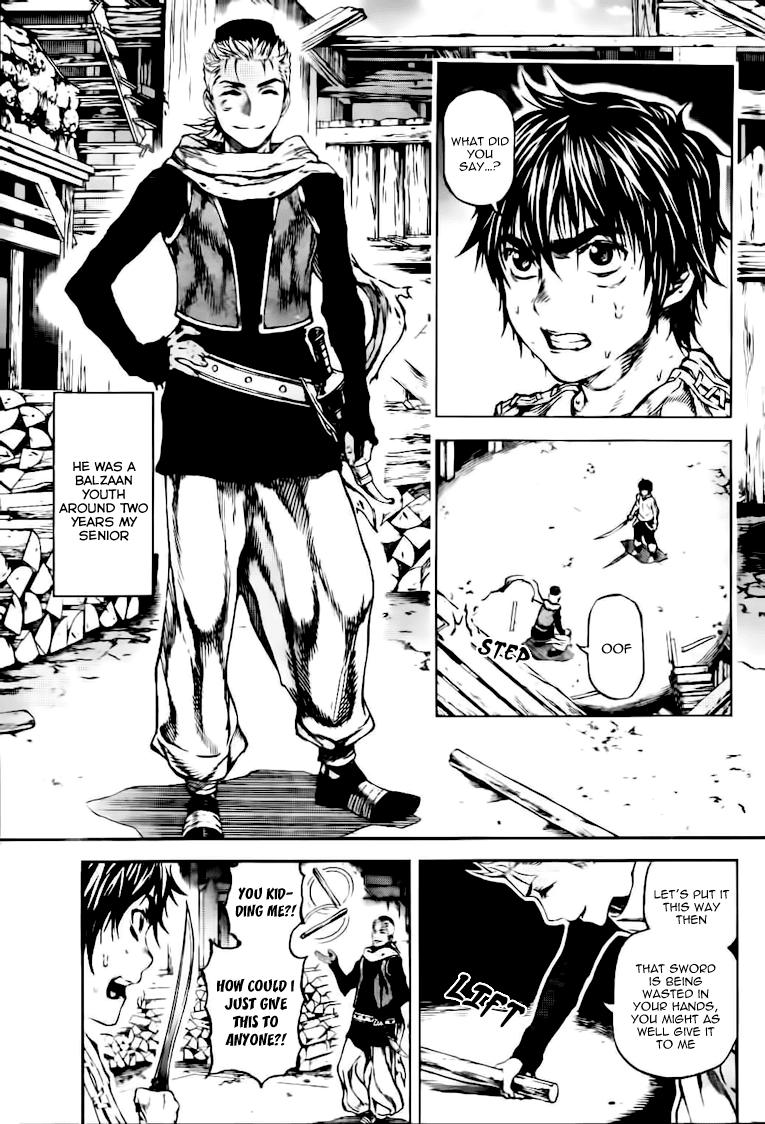 Kiba no Tabishounin - The Arms Peddler Chapter 43 page 3 - Chapter 43: Death's Precipice 4