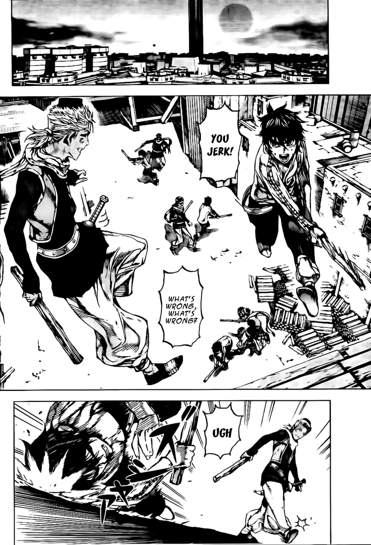 Kiba no Tabishounin - The Arms Peddler Chapter 43 page 8 - Chapter 43: Death's Precipice 4