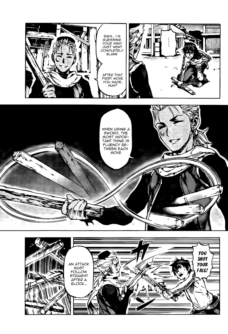 Kiba no Tabishounin - The Arms Peddler Chapter 43 page 9 - Chapter 43: Death's Precipice 4