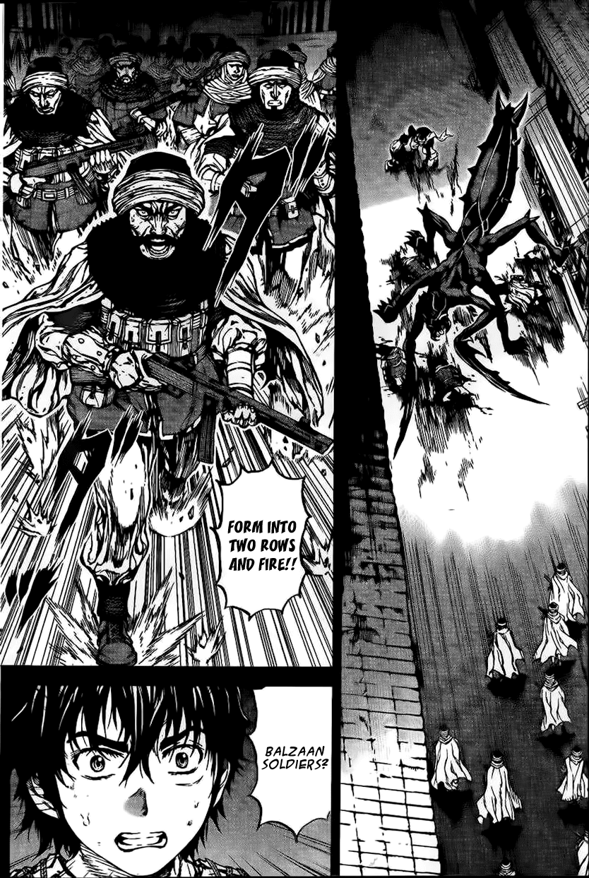 Kiba no Tabishounin - The Arms Peddler Chapter 44 page 4 - Chapter 44: Death's Precipice 5