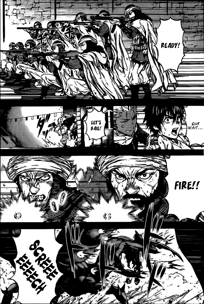 Kiba no Tabishounin - The Arms Peddler Chapter 44 page 5 - Chapter 44: Death's Precipice 5