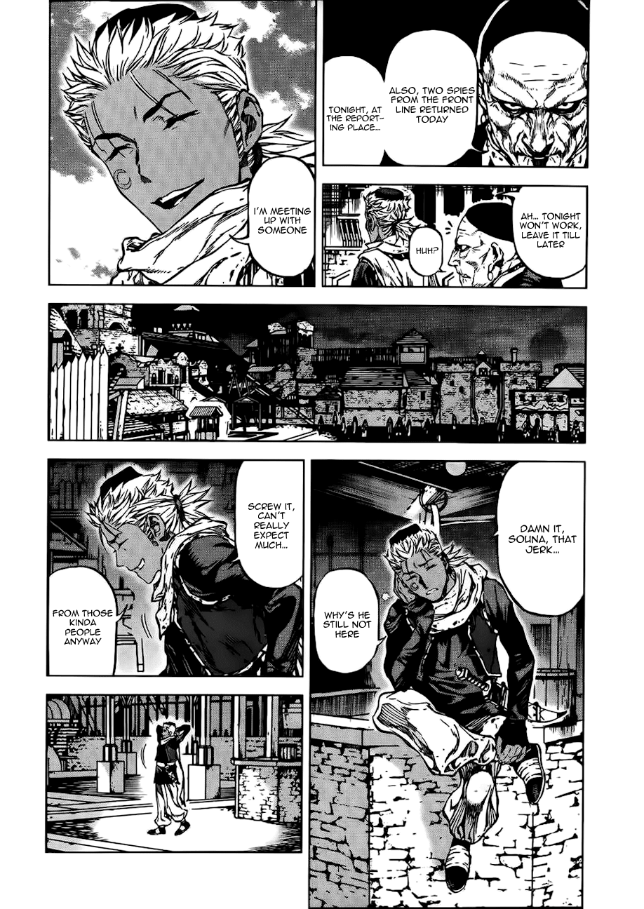 Kiba no Tabishounin - The Arms Peddler Chapter 45 page 12 - Chapter 45: Death's Precipice 6