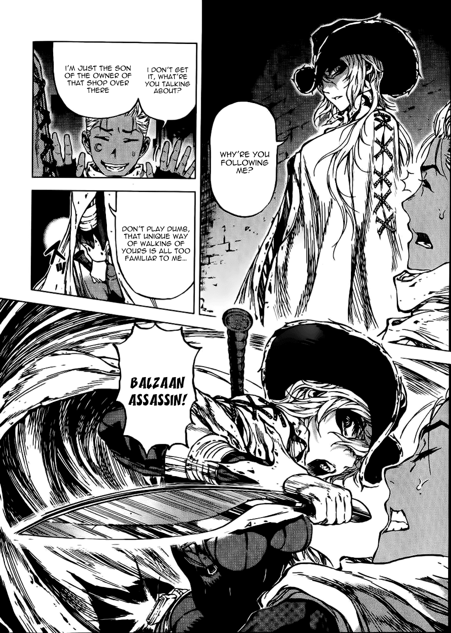 Kiba no Tabishounin - The Arms Peddler Chapter 45 page 14 - Chapter 45: Death's Precipice 6