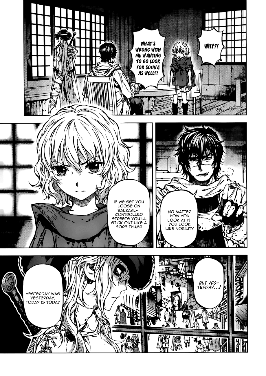 Kiba no Tabishounin - The Arms Peddler Chapter 45 page 5 - Chapter 45: Death's Precipice 6