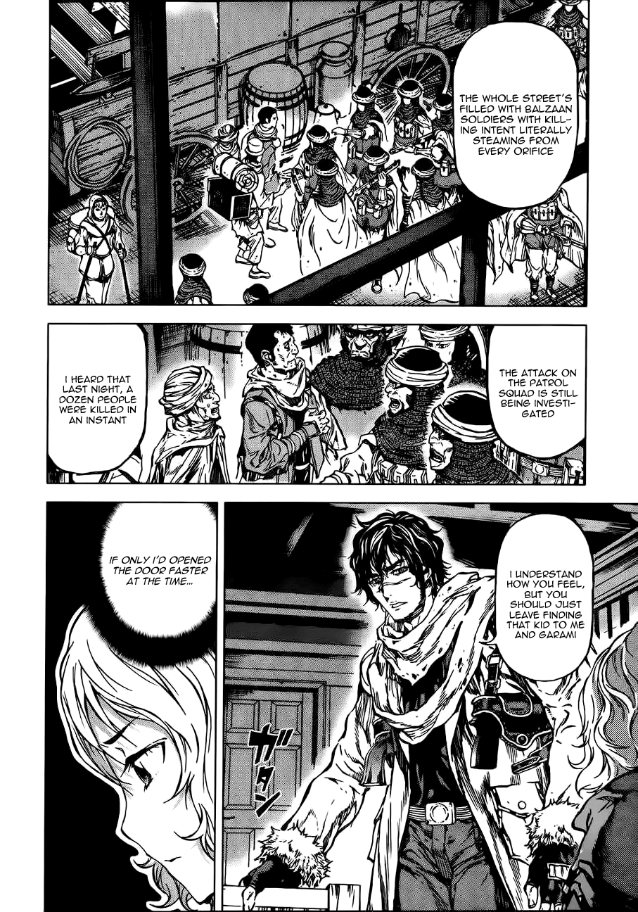 Kiba no Tabishounin - The Arms Peddler Chapter 45 page 6 - Chapter 45: Death's Precipice 6