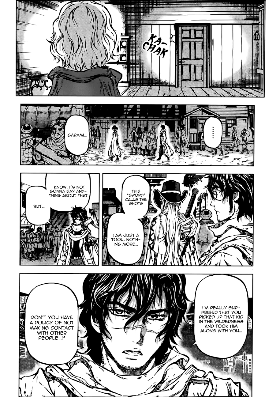 Kiba no Tabishounin - The Arms Peddler Chapter 45 page 8 - Chapter 45: Death's Precipice 6