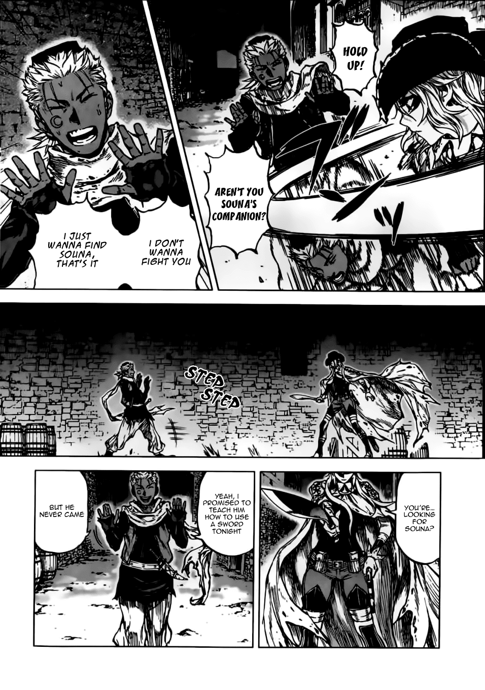 Kiba no Tabishounin - The Arms Peddler Chapter 46 page 8 - Chapter 46: Street of Sacrifice 1