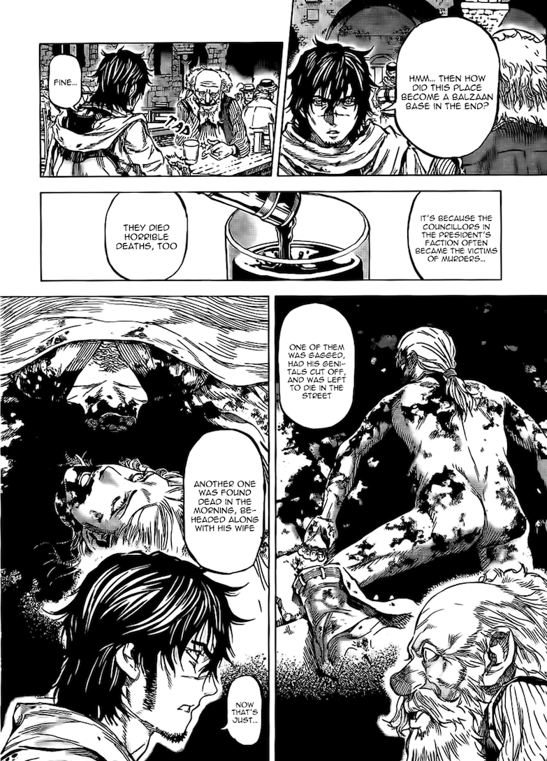 Kiba no Tabishounin - The Arms Peddler Chapter 47 page 10 - Chapter 47: Street of Sacrifice 2
