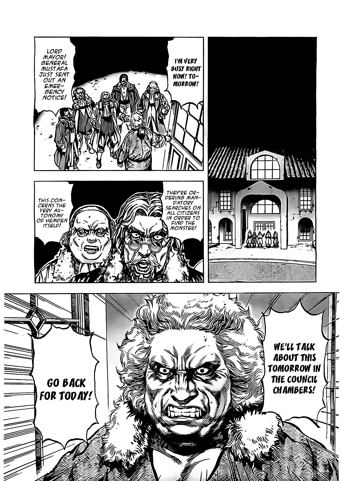 Kiba no Tabishounin - The Arms Peddler Chapter 50 page 1 - Chapter 50: Behind the Door 1