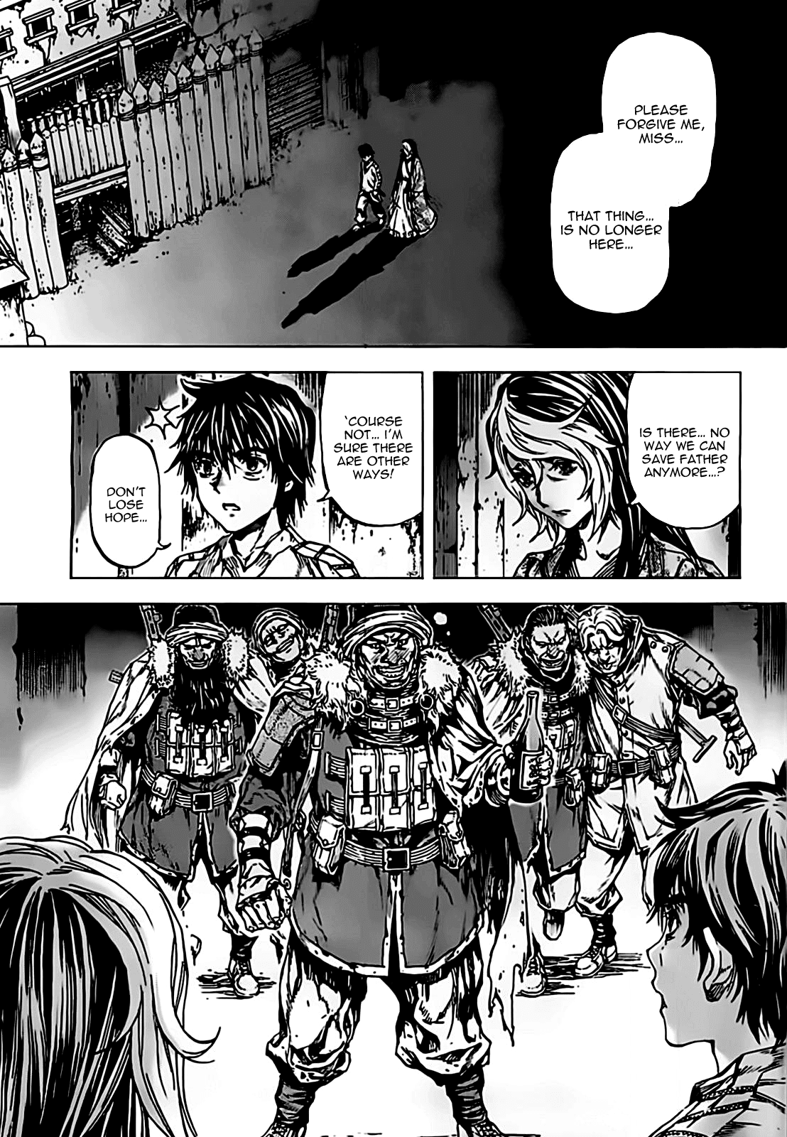 Kiba no Tabishounin - The Arms Peddler Chapter 50 page 11 - Chapter 50: Behind the Door 1