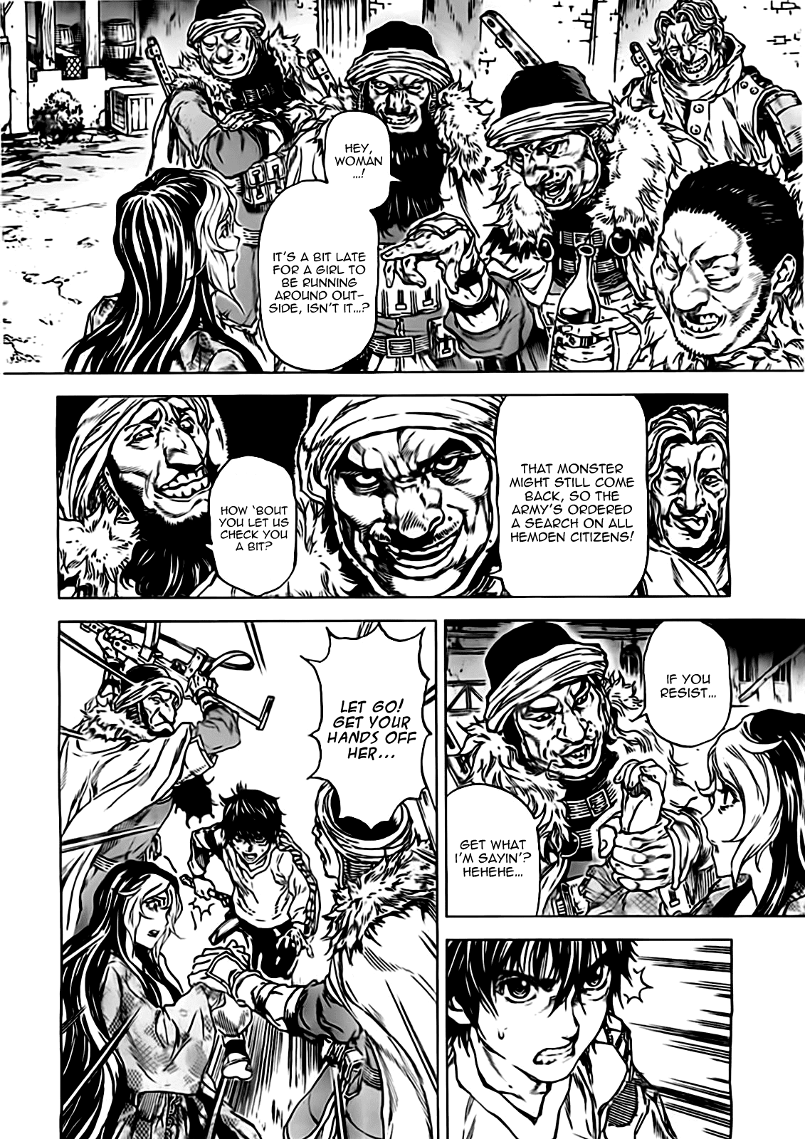 Kiba no Tabishounin - The Arms Peddler Chapter 50 page 12 - Chapter 50: Behind the Door 1