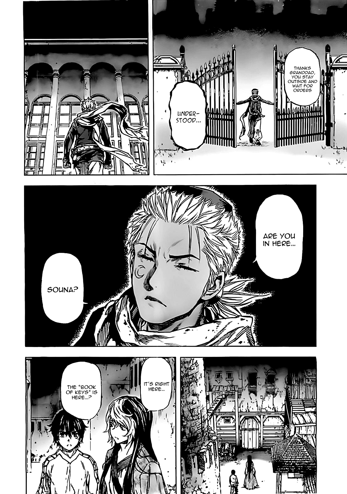 Kiba no Tabishounin - The Arms Peddler Chapter 50 page 8 - Chapter 50: Behind the Door 1