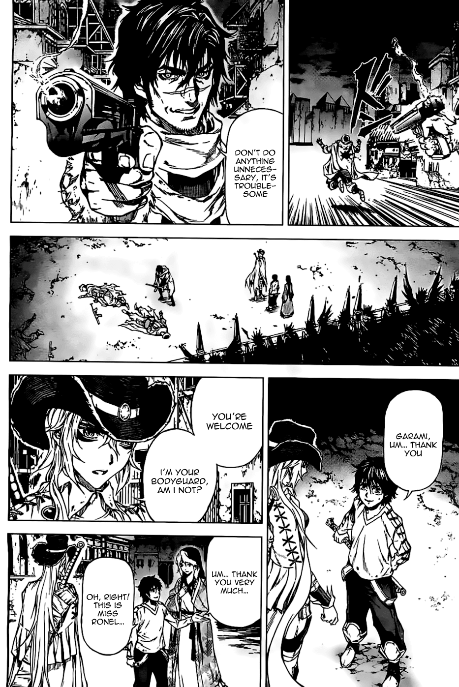 Kiba no Tabishounin - The Arms Peddler Chapter 51 page 9 - Chapter 51: Behind the Door 2