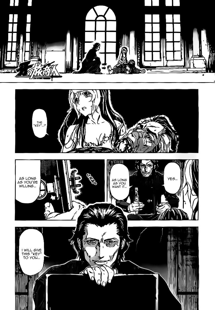 Kiba no Tabishounin - The Arms Peddler Chapter 52 page 1 - Chapter 52: Behind the Door 3