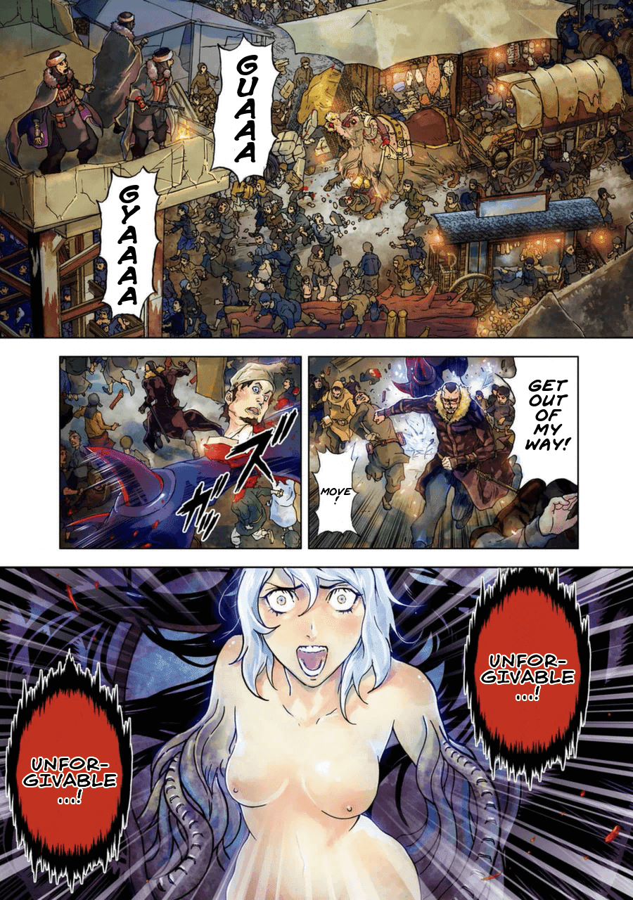Kiba no Tabishounin - The Arms Peddler Chapter 53 page 1 - Chapter 53: Behind the Door 4