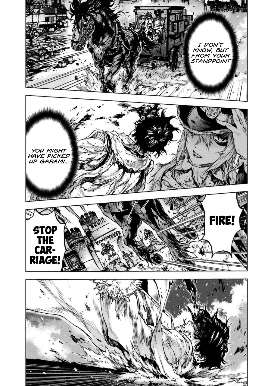 Kiba no Tabishounin - The Arms Peddler Chapter 56 page 17 - Chapter 56: Behind the Door 7