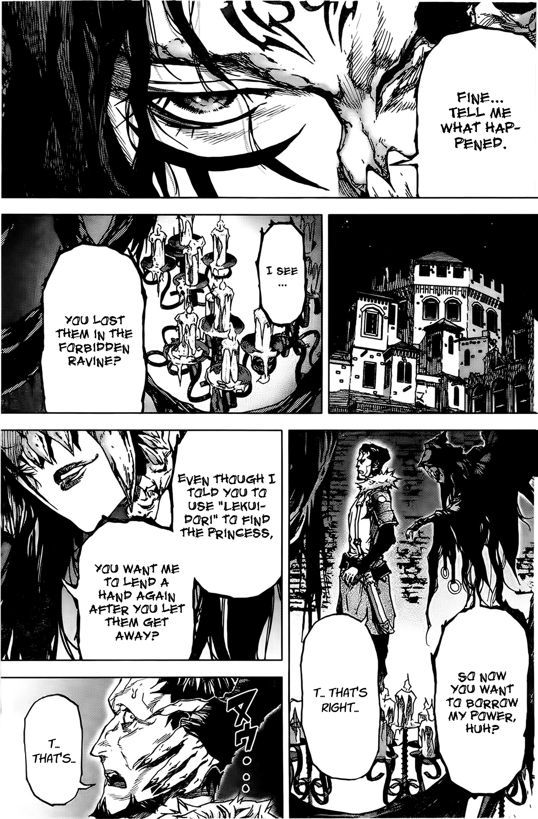 Kiba no Tabishounin - The Arms Peddler Chapter 57 page 12 - Chapter 57: The forbidden Ravine 1