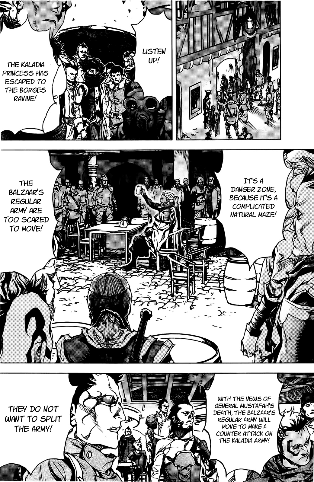 Kiba no Tabishounin - The Arms Peddler Chapter 57 page 15 - Chapter 57: The forbidden Ravine 1