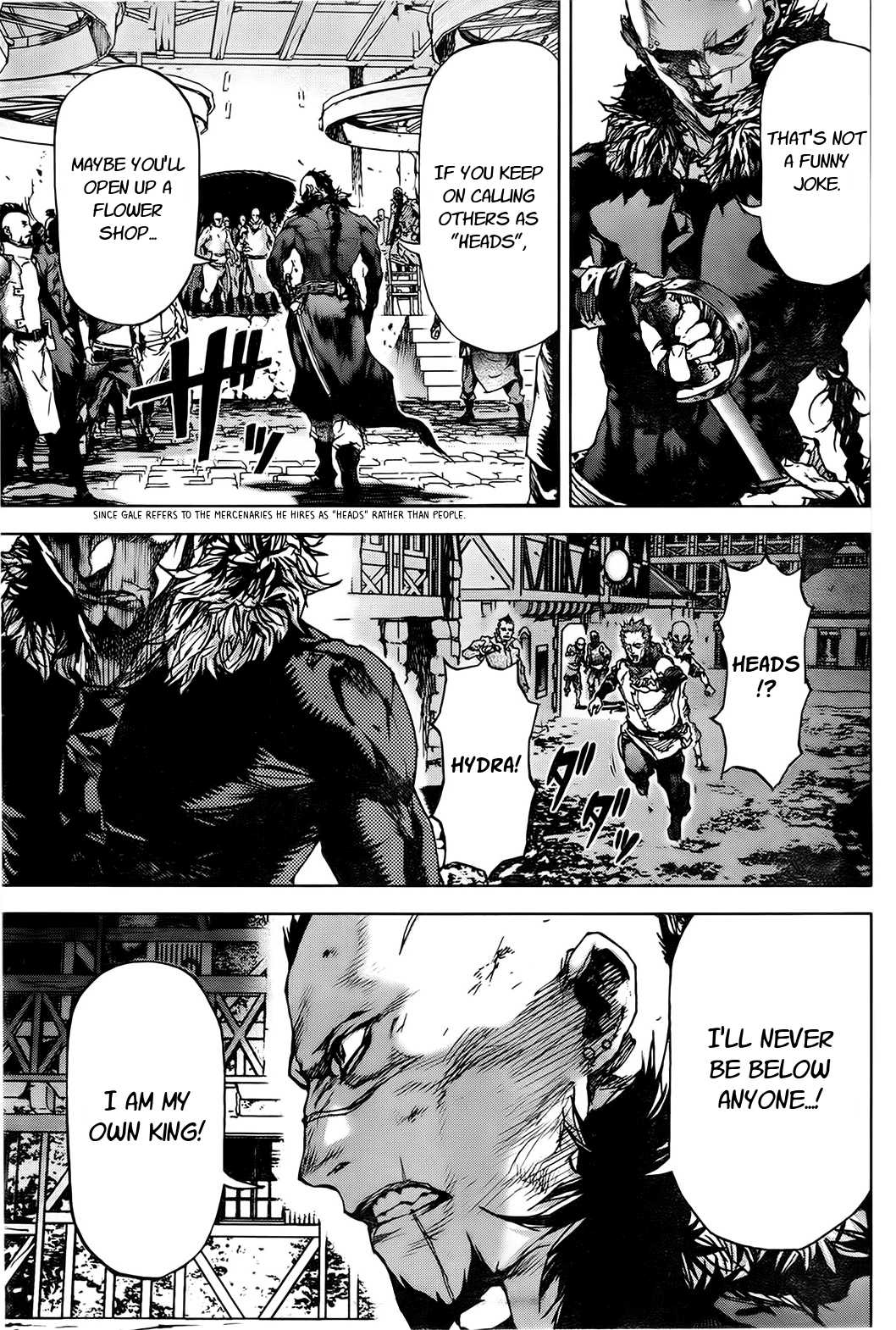 Kiba no Tabishounin - The Arms Peddler Chapter 57 page 22 - Chapter 57: The forbidden Ravine 1