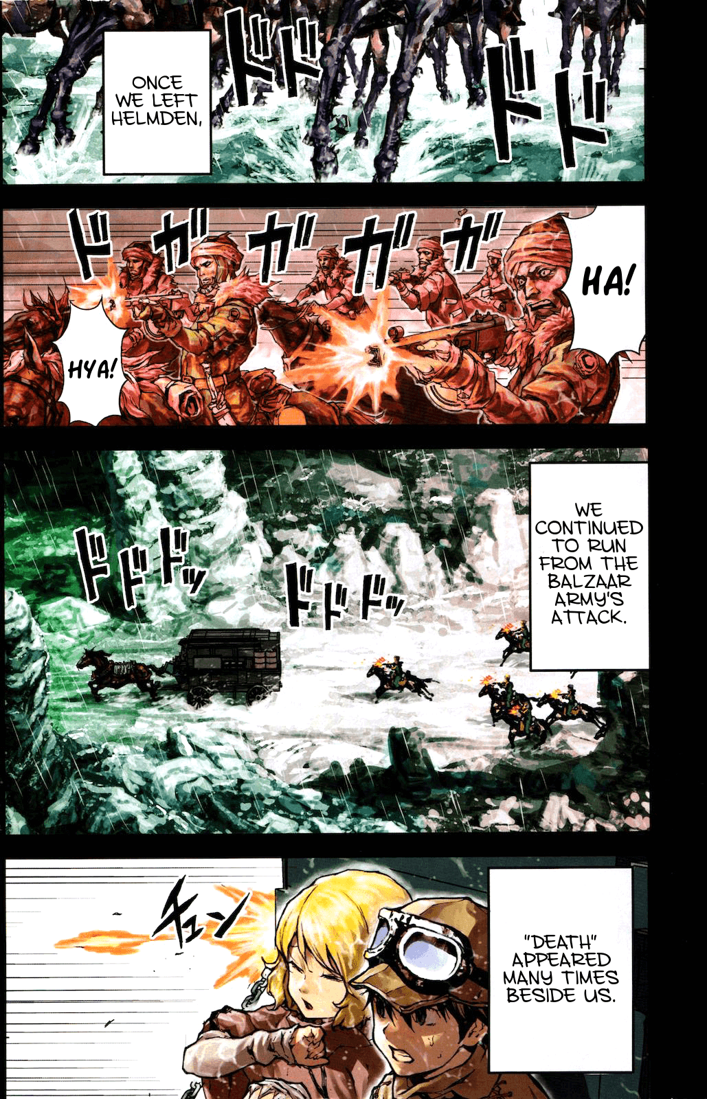 Kiba no Tabishounin - The Arms Peddler Chapter 57 page 3 - Chapter 57: The forbidden Ravine 1