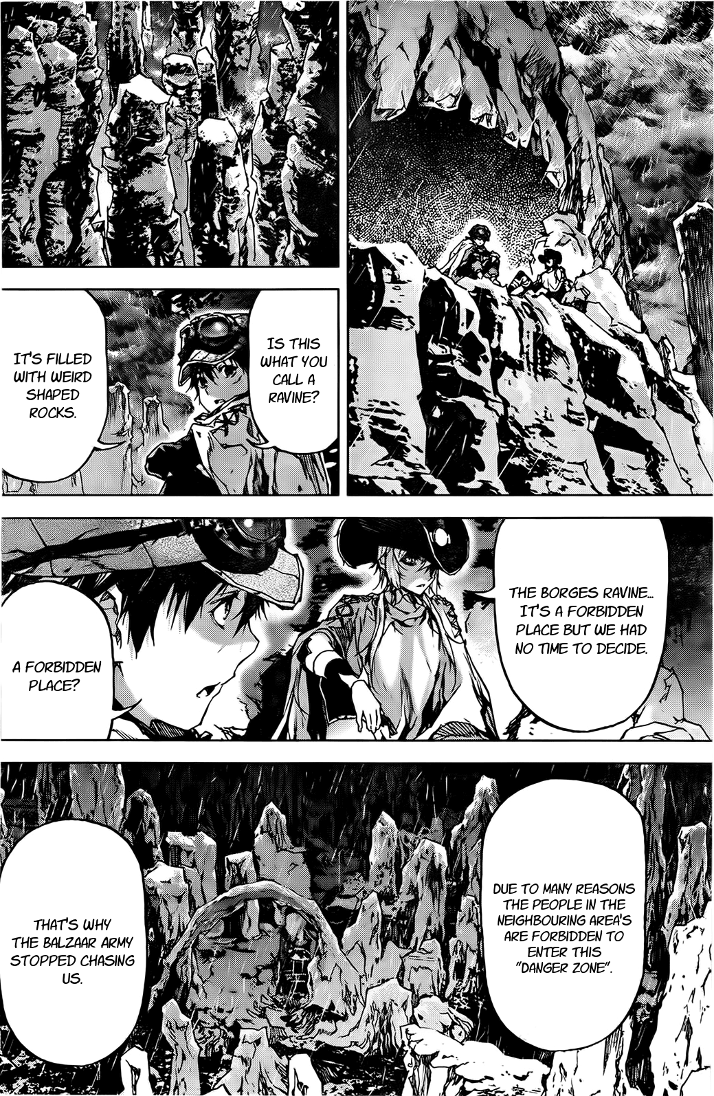 Kiba no Tabishounin - The Arms Peddler Chapter 57 page 5 - Chapter 57: The forbidden Ravine 1