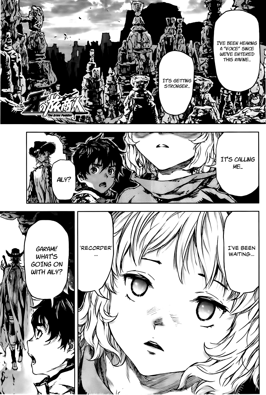 Kiba no Tabishounin - The Arms Peddler Chapter 58 page 1 - Chapter 58: The forbidden Ravine 2