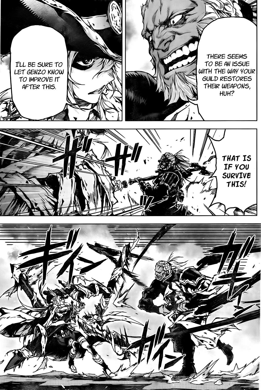 Kiba no Tabishounin - The Arms Peddler Chapter 58 page 18 - Chapter 58: The forbidden Ravine 2