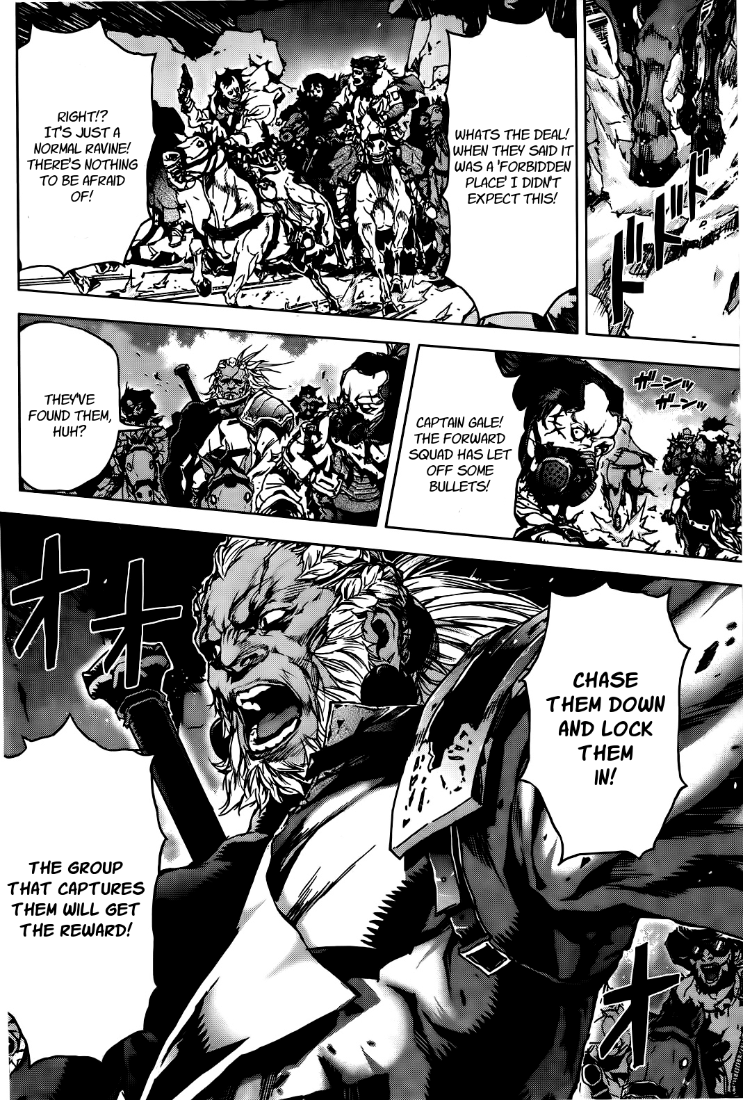 Kiba no Tabishounin - The Arms Peddler Chapter 58 page 4 - Chapter 58: The forbidden Ravine 2