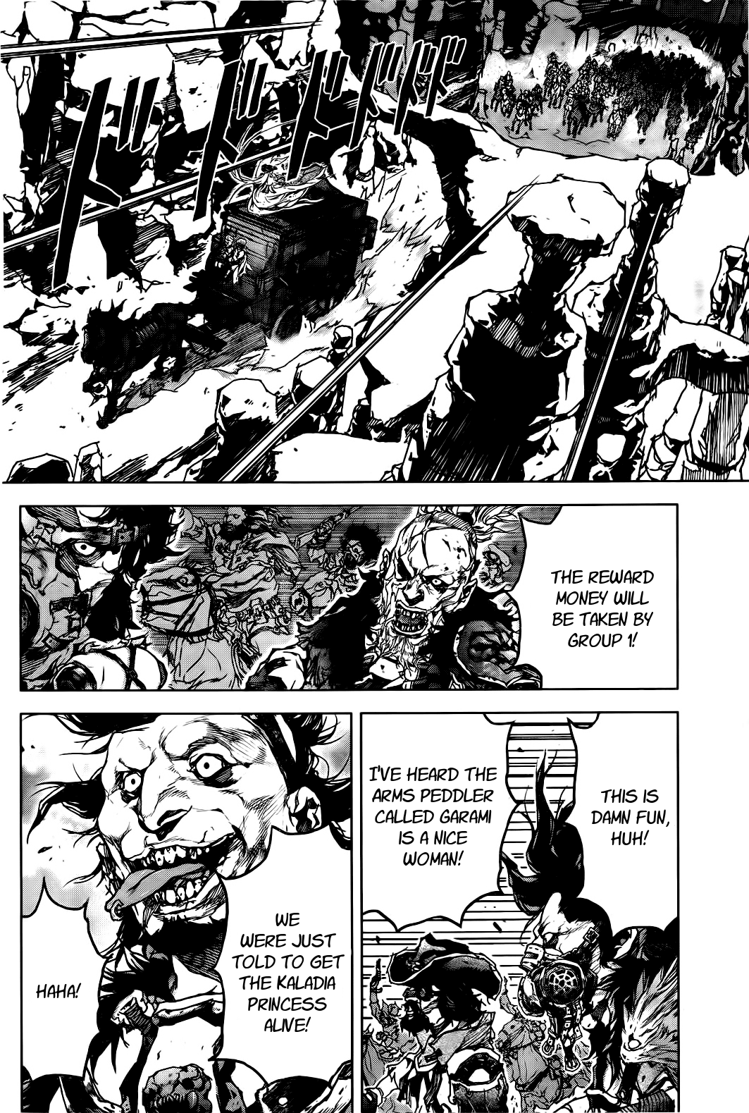 Kiba no Tabishounin - The Arms Peddler Chapter 58 page 6 - Chapter 58: The forbidden Ravine 2