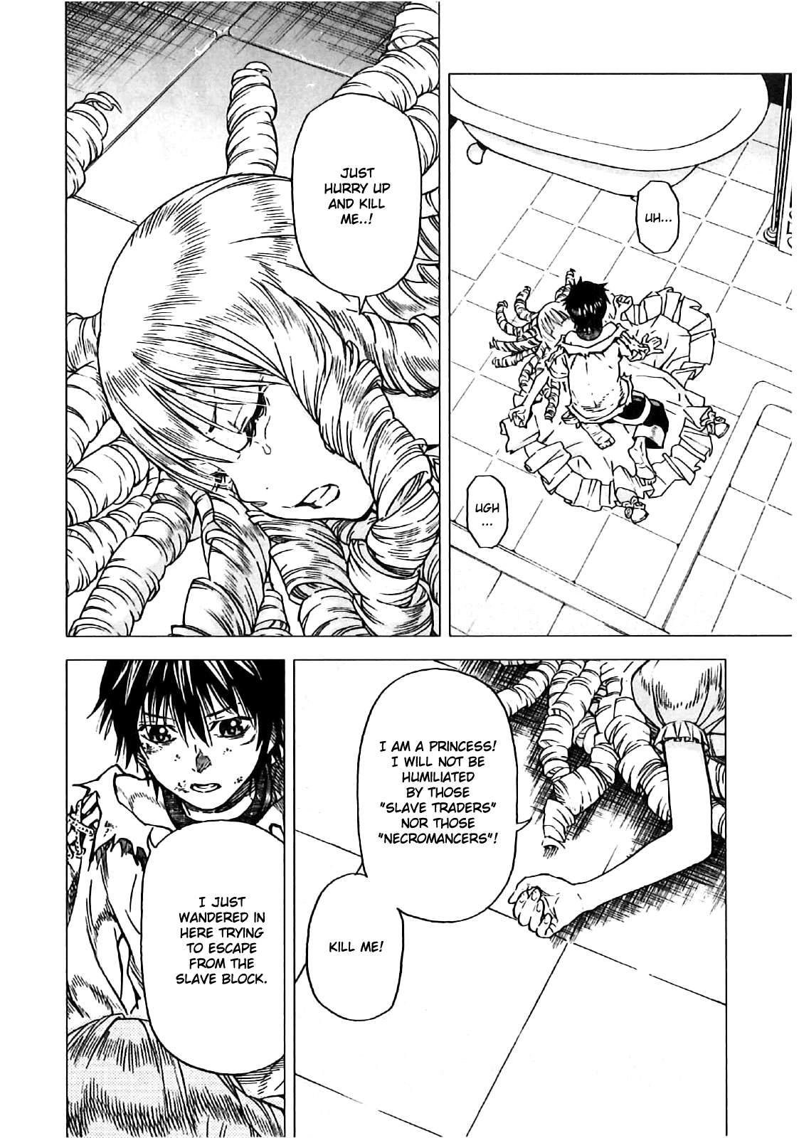 Kiba no Tabishounin - The Arms Peddler Chapter 8 page 13 - Chapter 8: Yuga's Castle 1