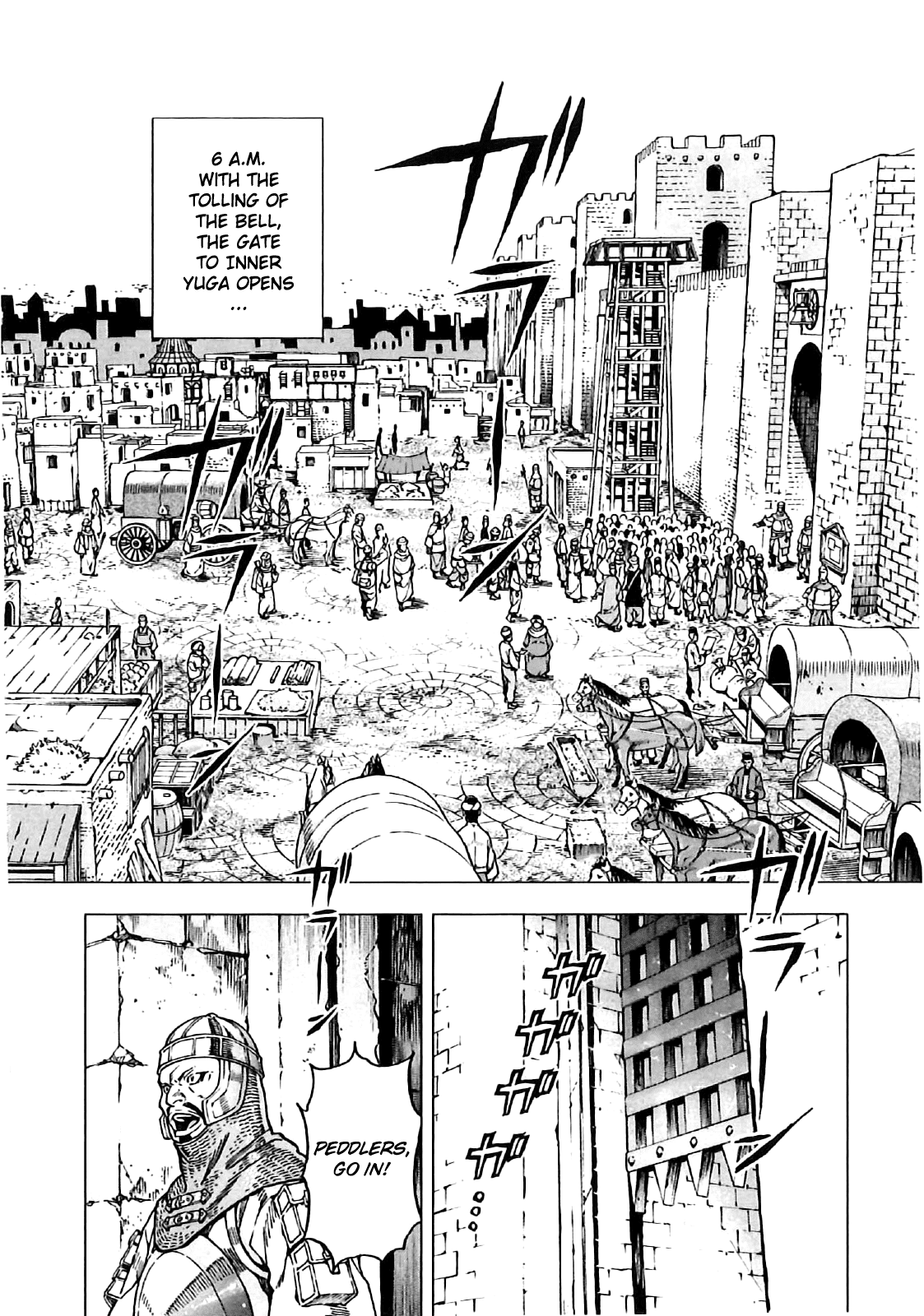Kiba no Tabishounin - The Arms Peddler Chapter 8 page 19 - Chapter 8: Yuga's Castle 1