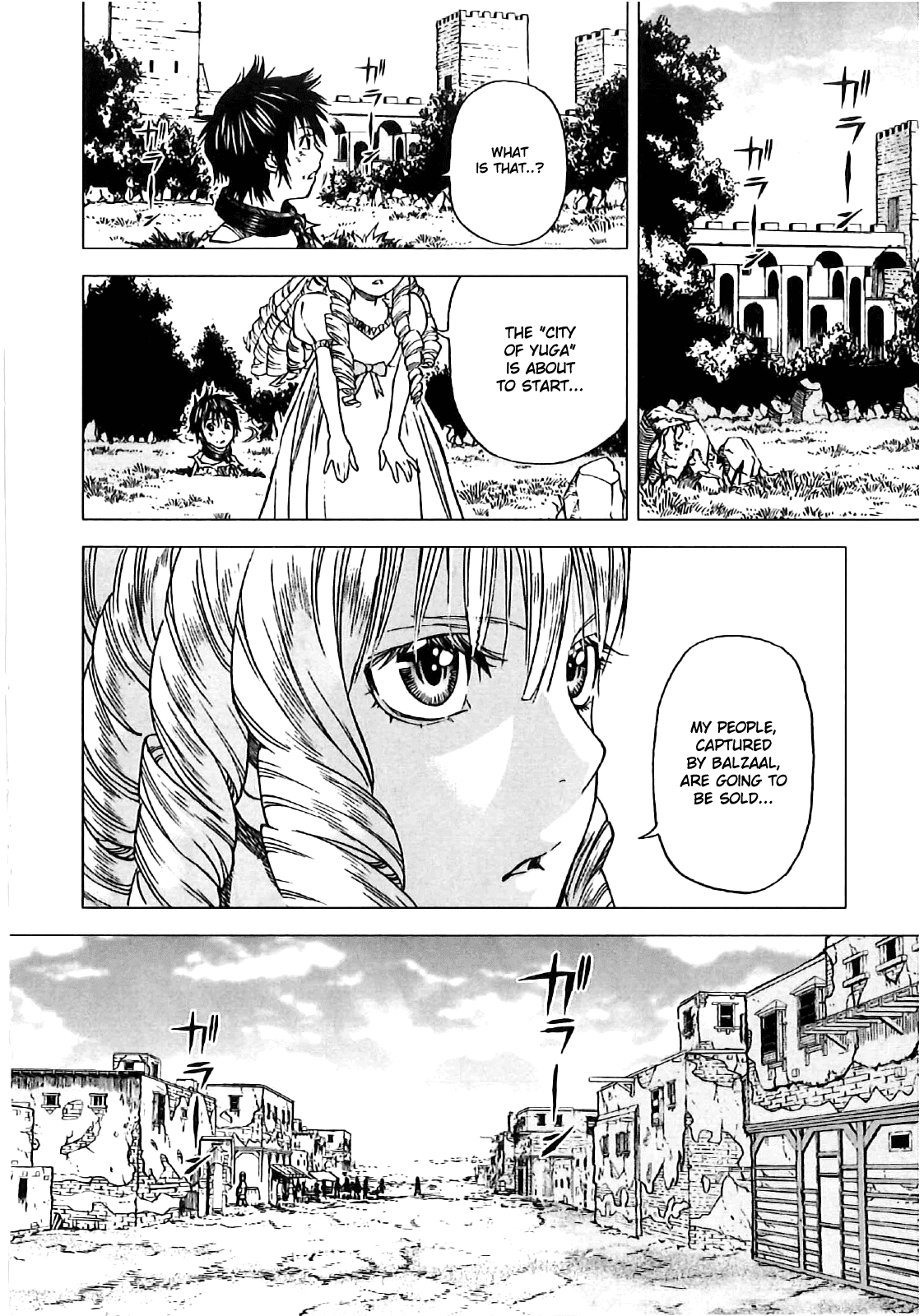 Kiba no Tabishounin - The Arms Peddler Chapter 8 page 27 - Chapter 8: Yuga's Castle 1