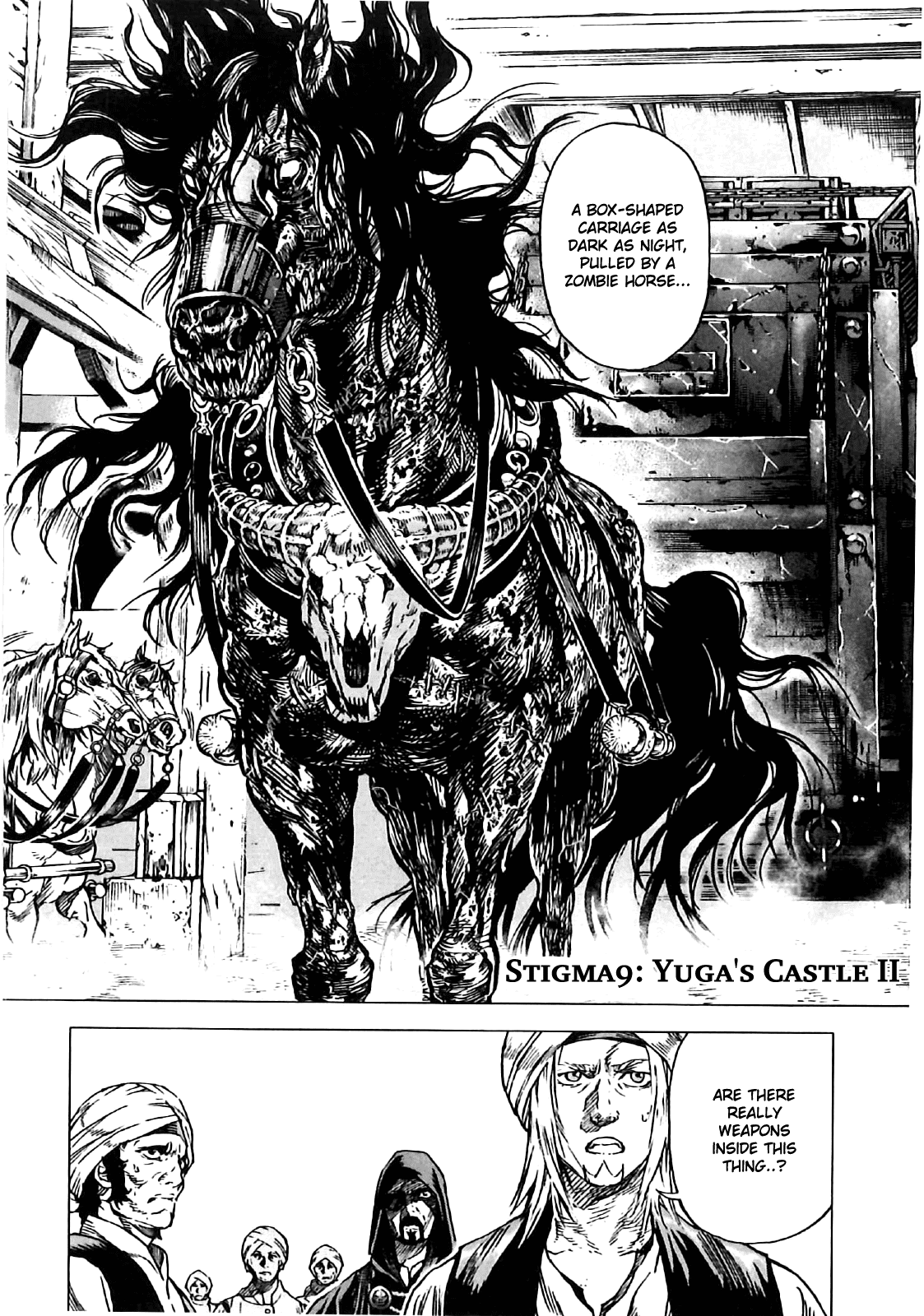 Kiba no Tabishounin - The Arms Peddler Chapter 9 page 2 - Chapter 9: Yuga's Castle 2