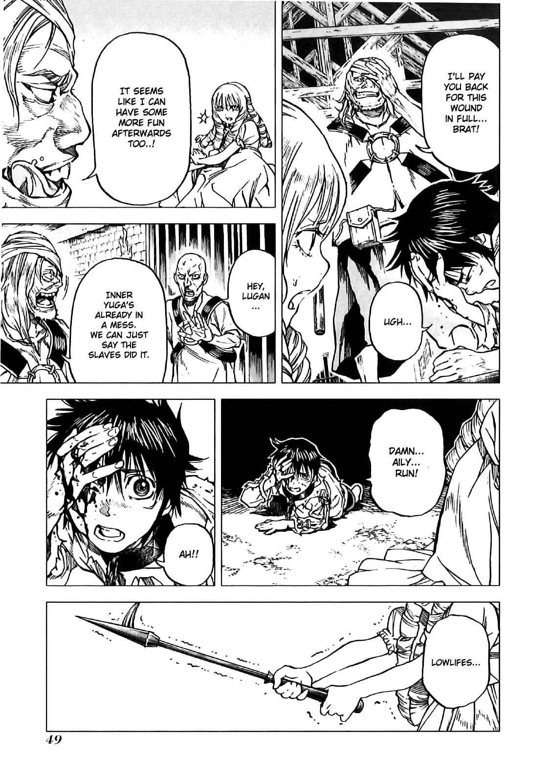 Kiba no Tabishounin - The Arms Peddler Chapter 9 page 21 - Chapter 9: Yuga's Castle 2