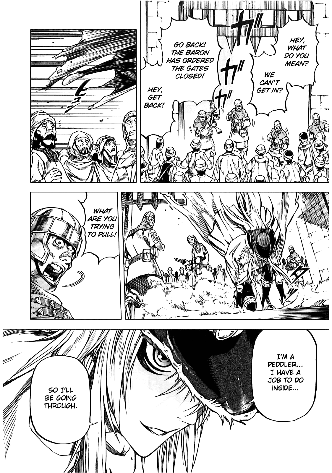 Kiba no Tabishounin - The Arms Peddler Chapter 9 page 28 - Chapter 9: Yuga's Castle 2