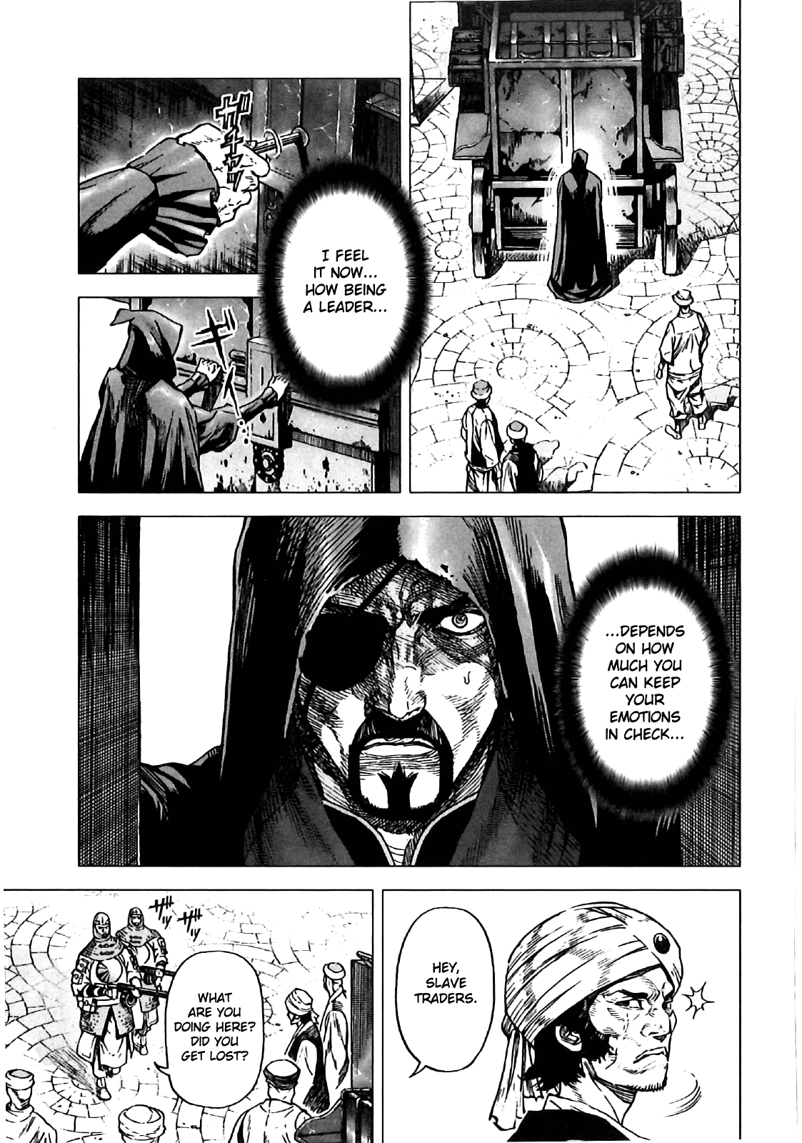 Kiba no Tabishounin - The Arms Peddler Chapter 9 page 3 - Chapter 9: Yuga's Castle 2