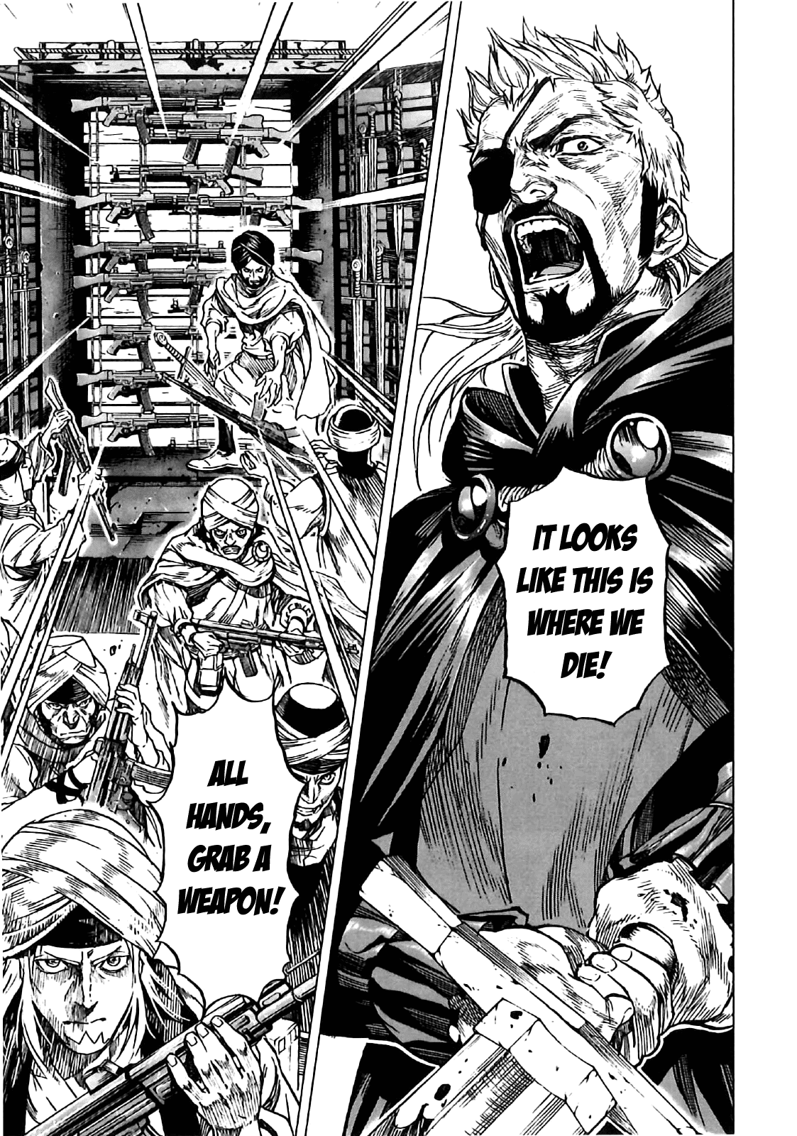 Kiba no Tabishounin - The Arms Peddler Chapter 9 page 5 - Chapter 9: Yuga's Castle 2