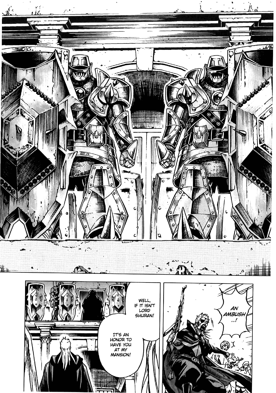 Kiba no Tabishounin - The Arms Peddler Chapter 9 page 7 - Chapter 9: Yuga's Castle 2