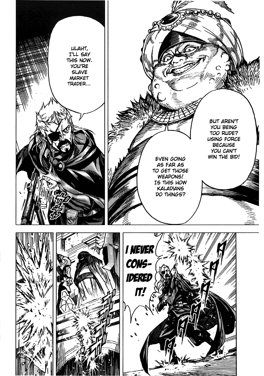 Kiba no Tabishounin - The Arms Peddler Chapter 9 page 8 - Chapter 9: Yuga's Castle 2