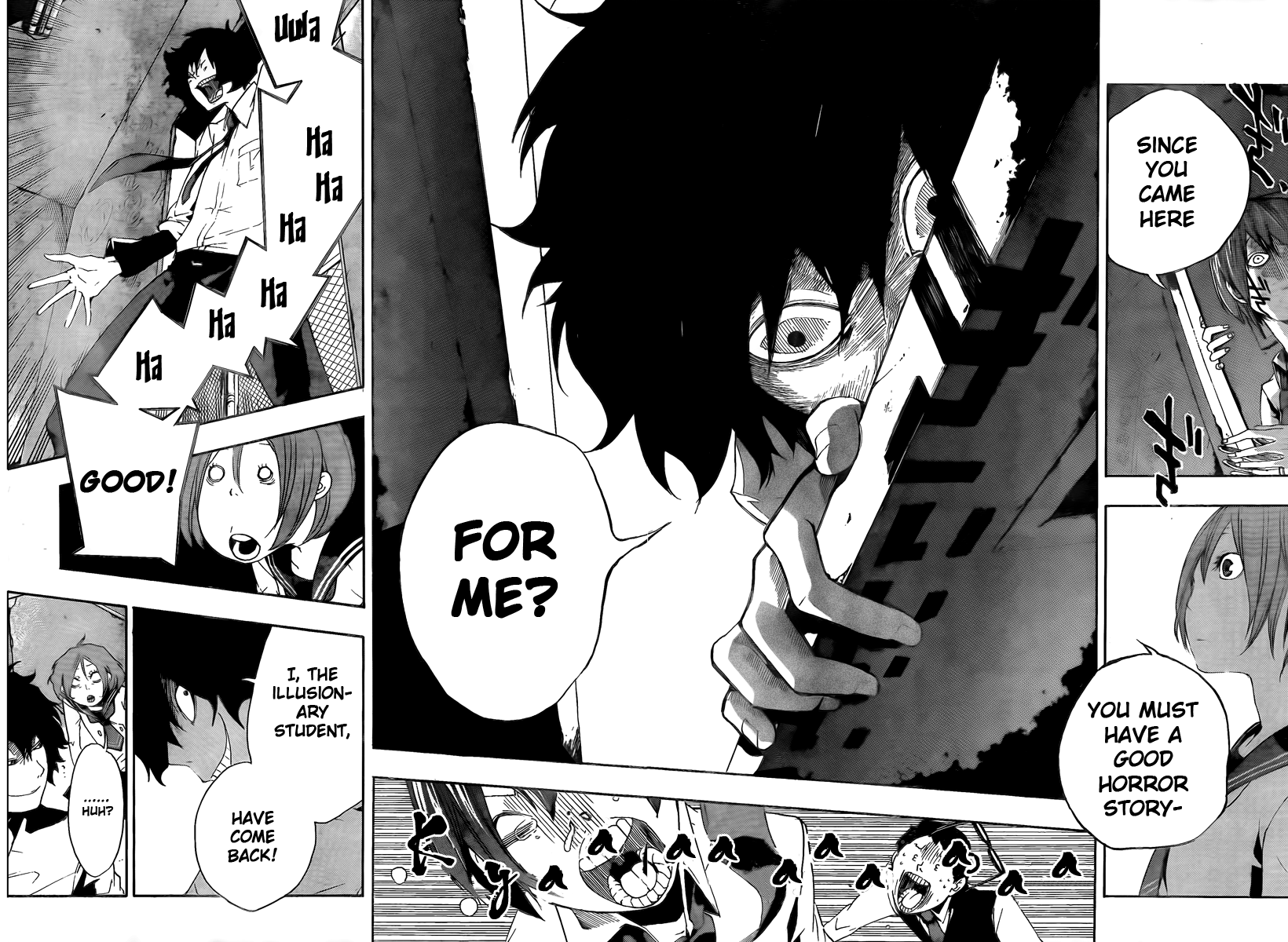Kiben Gakuha, Yotsuya Senpai no Kaidan. Chapter 18 page 14 - Chapter 18: The Seven Wonders Plus One [END]