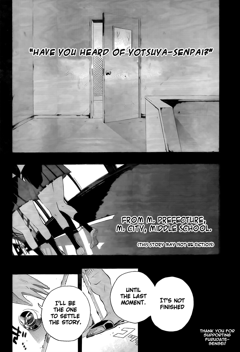 Kiben Gakuha, Yotsuya Senpai no Kaidan. Chapter 18 page 19 - Chapter 18: The Seven Wonders Plus One [END]