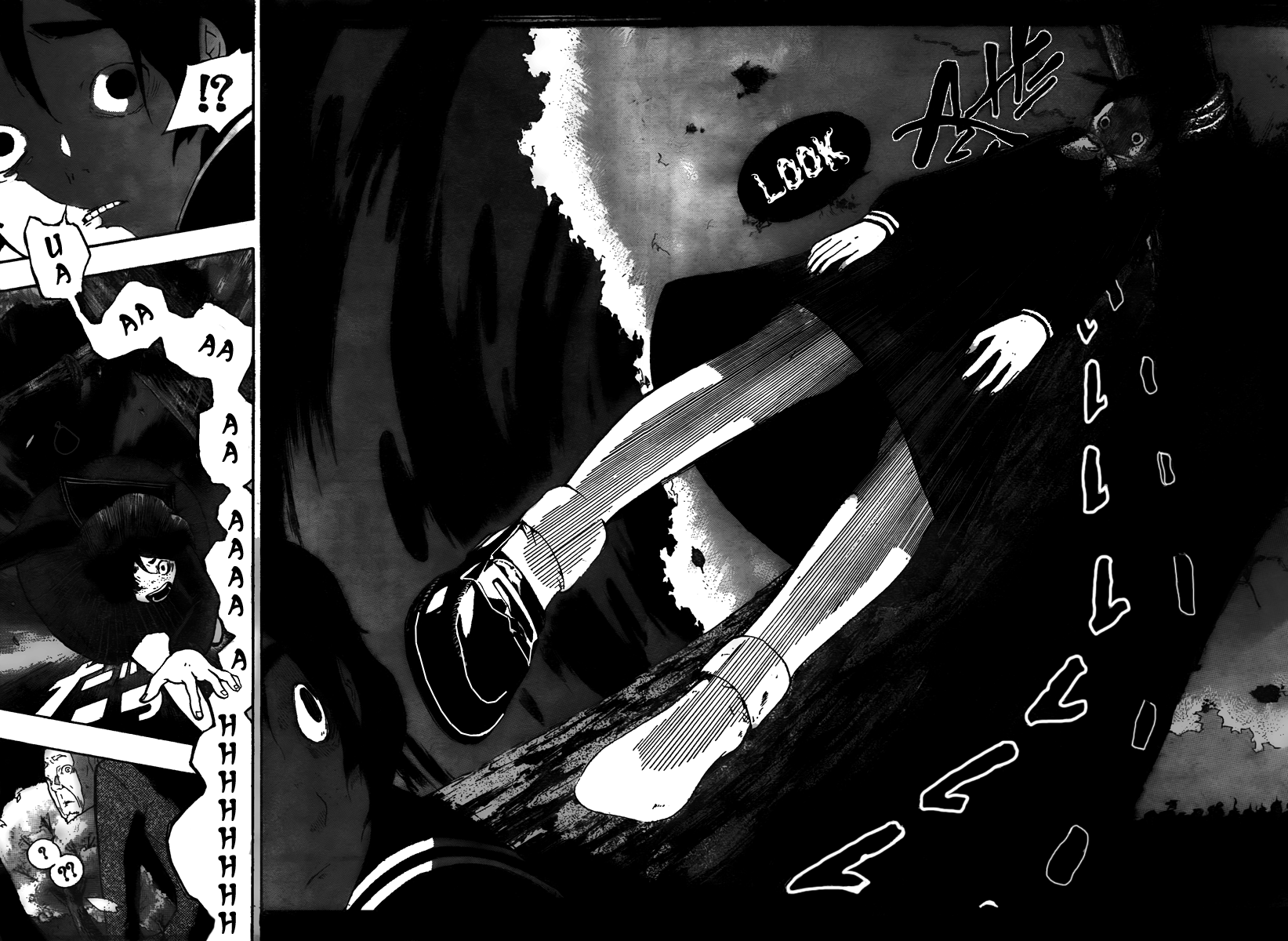 Kiben Gakuha, Yotsuya Senpai no Kaidan. Chapter 5 page 15 - Chapter 5: Above