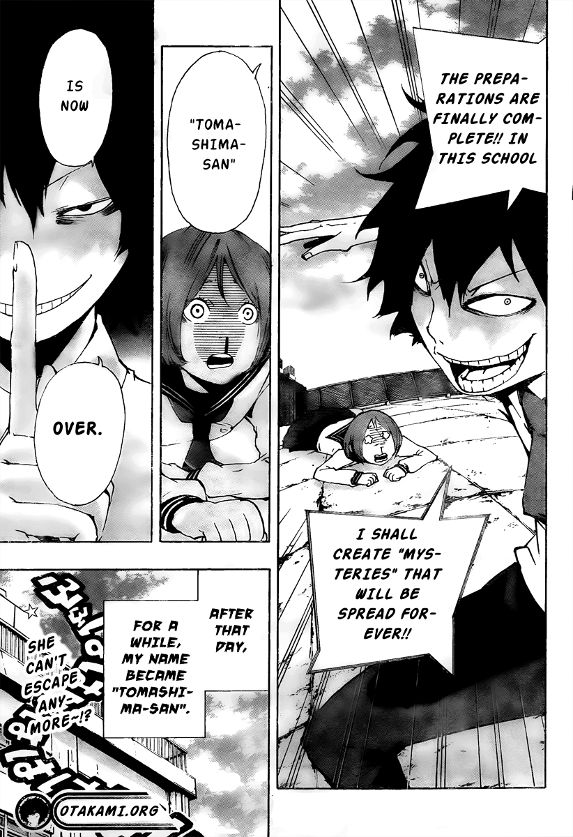 Kiben Gakuha, Yotsuya Senpai no Kaidan. Chapter 7 page 20 - Chapter 7: Tomashima Kanako